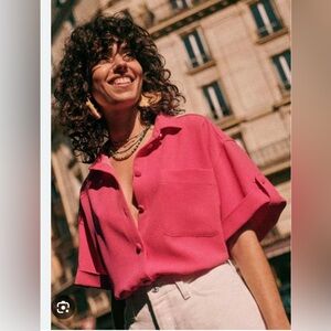 NWT Sezane Laurine shirt size S